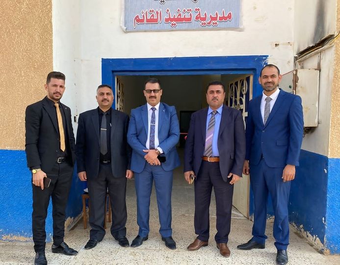 دائرة التنفيذ تعيد افتتاح مديرية تنفيذ القائم بمحافظة الأنبار 